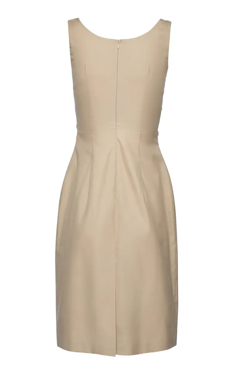 Magda Butrym Gathered Cotton-Blend Midi Dress | Thumbnail 5 Magda Butrym Gathered Cotton-Blend Midi Dress | Thumbnail 5
