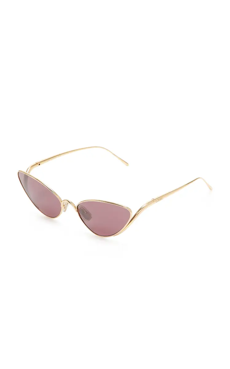 Loewe Shooting Star Cat-Eye Metal Sunglasses | Thumbnail 3 Loewe Shooting Star Cat-Eye Metal Sunglasses | Thumbnail 3