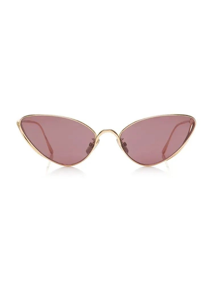 Loewe Shooting Star Cat-Eye Metal Sunglasses