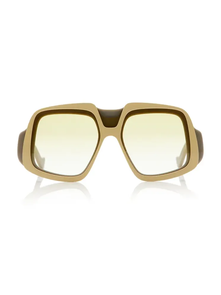 Collage Acetate Mask Sunglasses Collage Acetate Mask Sunglasses