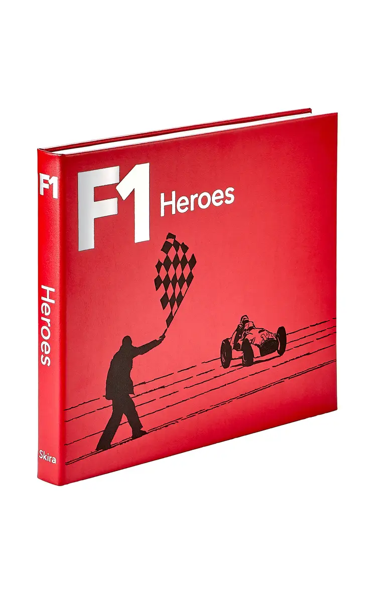 Graphic Image F1 Heroes Leather Hardcover Book | Thumbnail 4