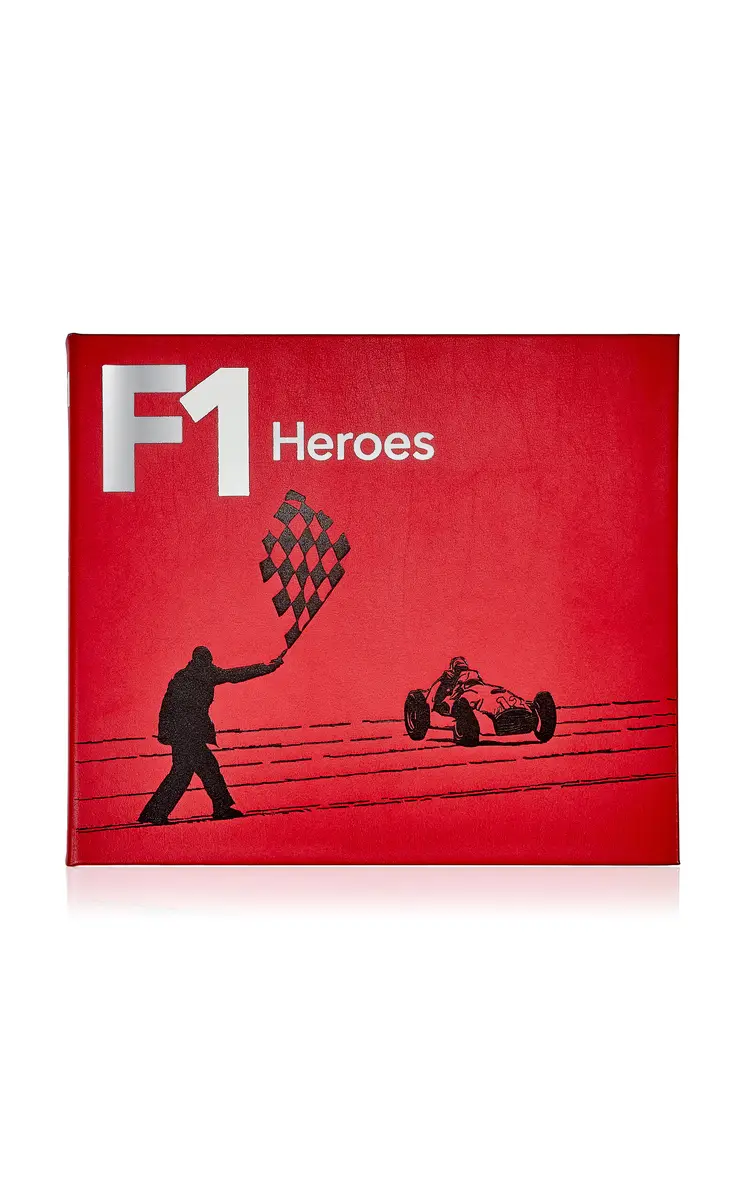 Graphic Image F1 Heroes Leather Hardcover Book | Thumbnail 5