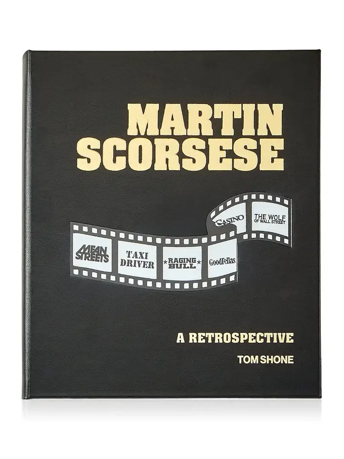 Graphic Image Martin Scorsese: A Retrospective Leather Hardcover Book