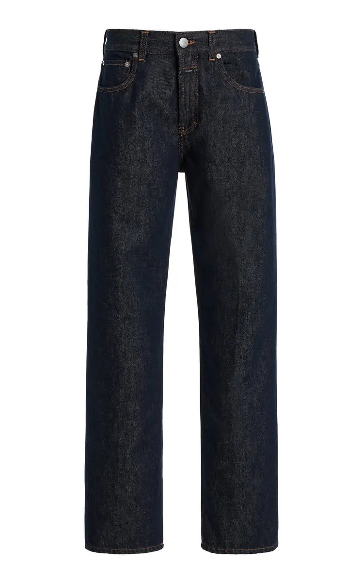 CLOSED Jonta Rigid Mid-Rise Straight-Leg Jeans | Image 1 CLOSED Jonta Rigid Mid-Rise Straight-Leg Jeans | Image 1