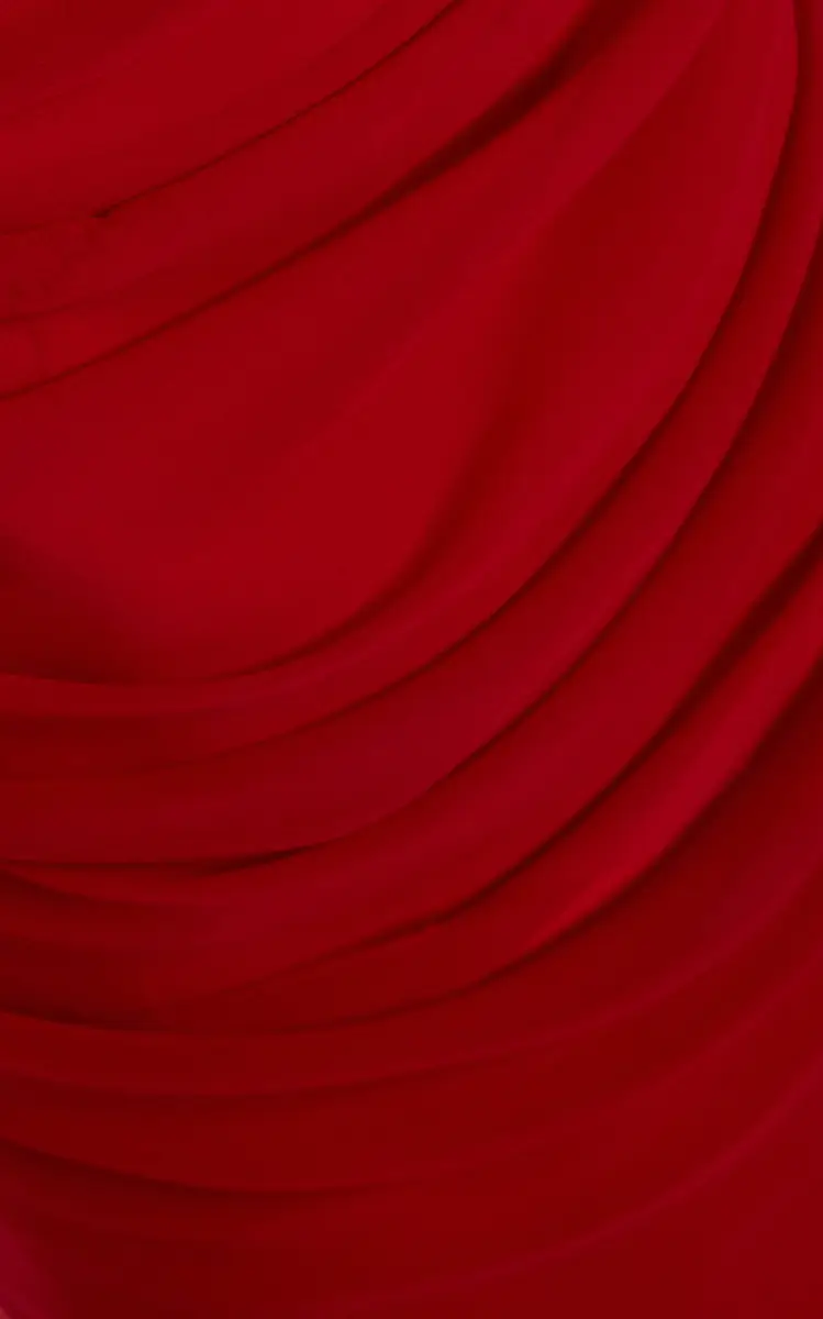 Carolina Herrera Draped Silk-Chiffon Midi Dress | Thumbnail 6 Carolina Herrera Draped Silk-Chiffon Midi Dress | Thumbnail 6