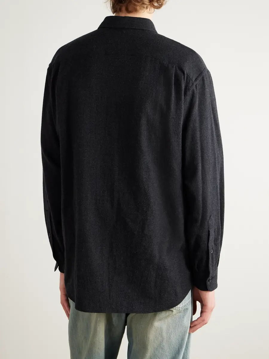 A.PRESSE Wool Shirt - Men | Thumbnail 4