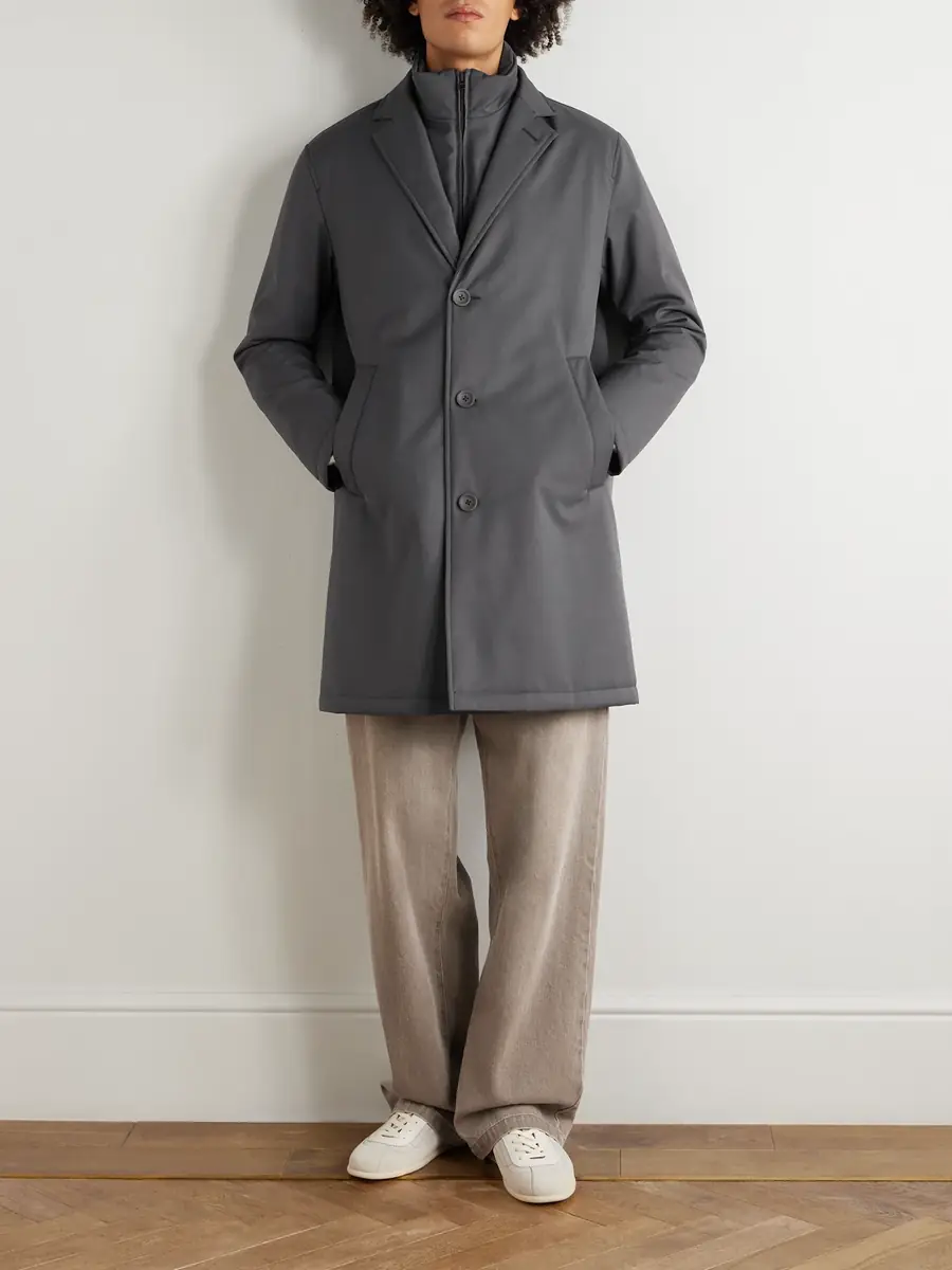 HERNO Shell Coat With Detachable Gilet - Men | Thumbnail 2 HERNO Shell Coat With Detachable Gilet - Men | Thumbnail 2