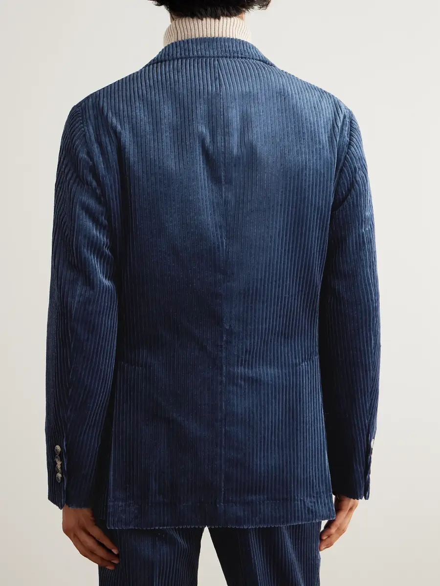 Brunello Cucinelli Cotton-Corduroy Suit Jacket - Men | Thumbnail 4 Brunello Cucinelli Cotton-Corduroy Suit Jacket - Men | Thumbnail 4