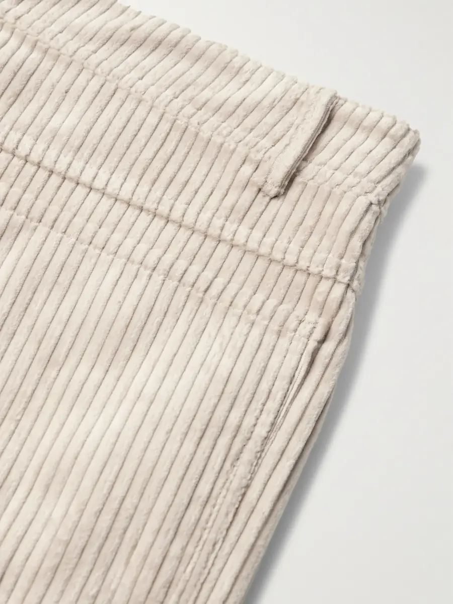 Brunello Cucinelli Slim-Fit Tapered Cotton-Corduroy Trousers - Men | Thumbnail 5 Brunello Cucinelli Slim-Fit Tapered Cotton-Corduroy Trousers - Men | Thumbnail 5