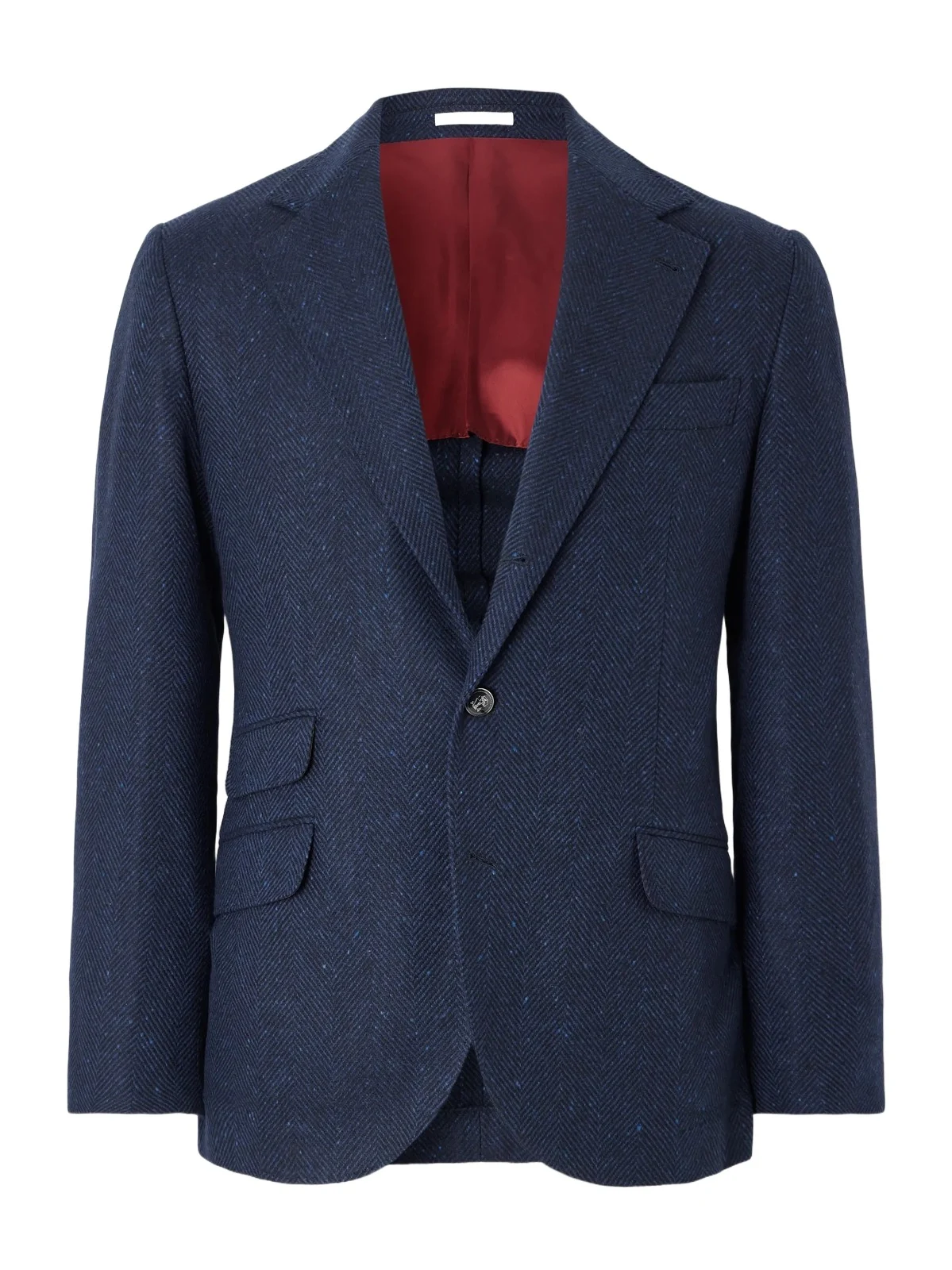 Herringbone Wool and Cashmere-Blend Blazer - Men