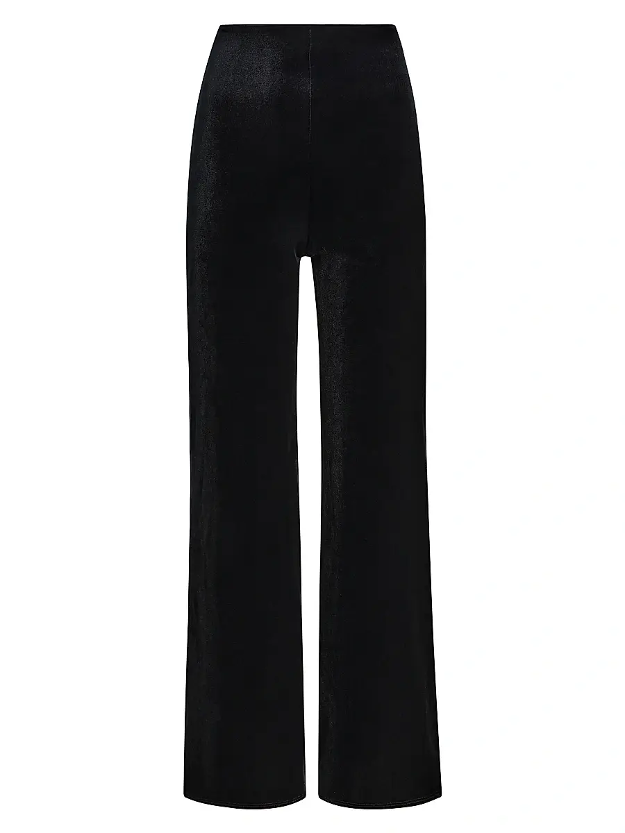 Commando Women's Velvet Wide-Leg Pants