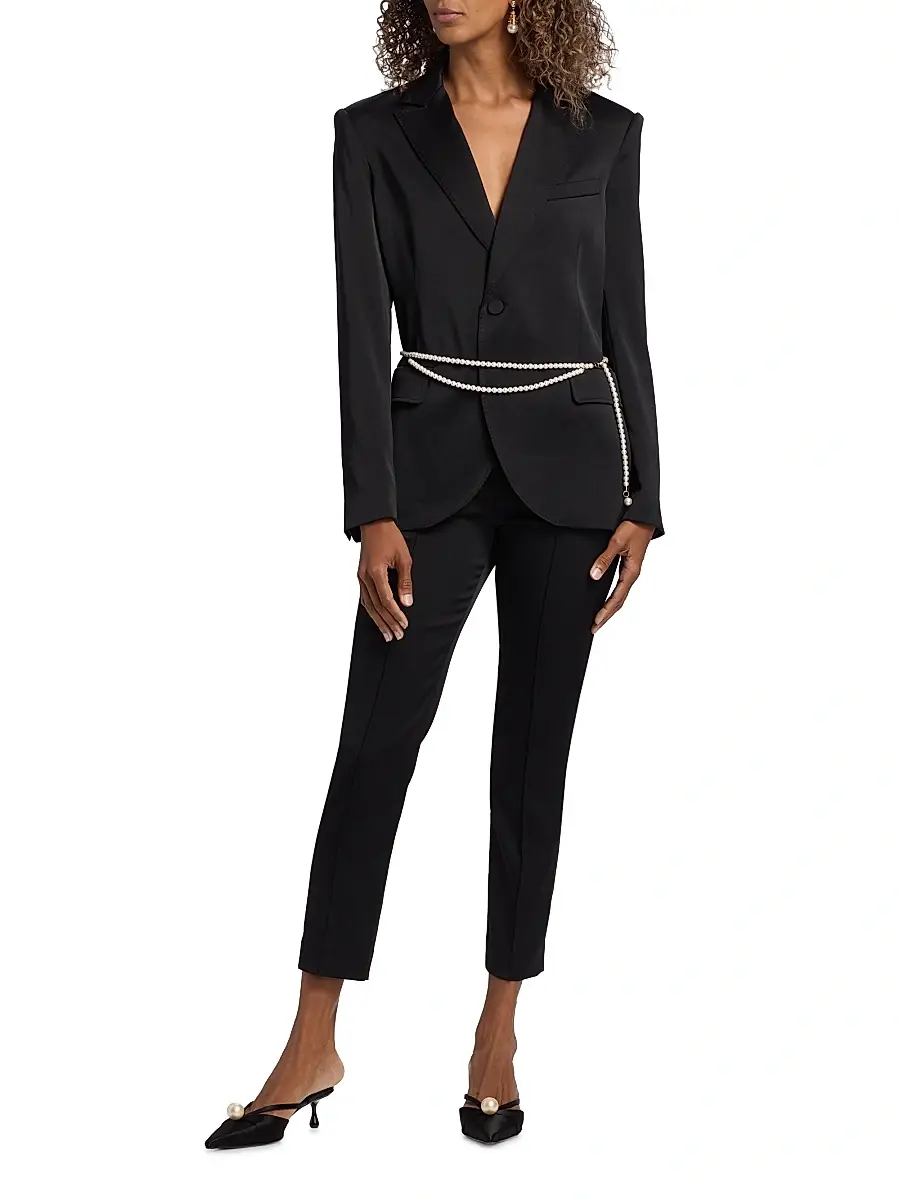 Generation Love Women's Tula Satin Pants | Thumbnail 2 Generation Love Women's Tula Satin Pants | Thumbnail 2