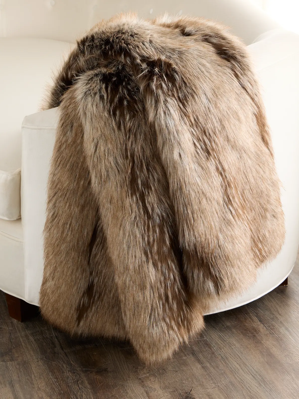 Lyla Grant Fur-Free Faux Fox Throw
