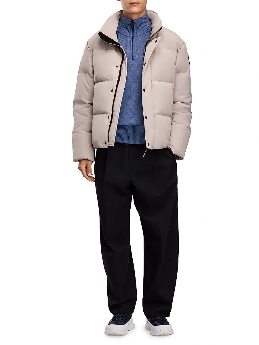 Canada Goose Men's Bayview Arctic Tech Puffer Parka | Thumbnail 2