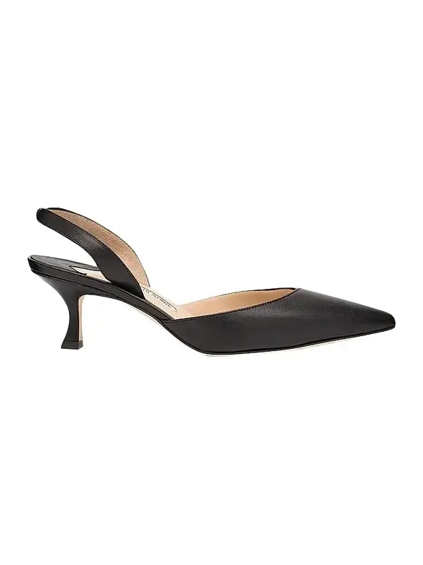 Women's Carolyne 50MM Leather Slingback Pumps Women's Carolyne 50MM Leather Slingback Pumps