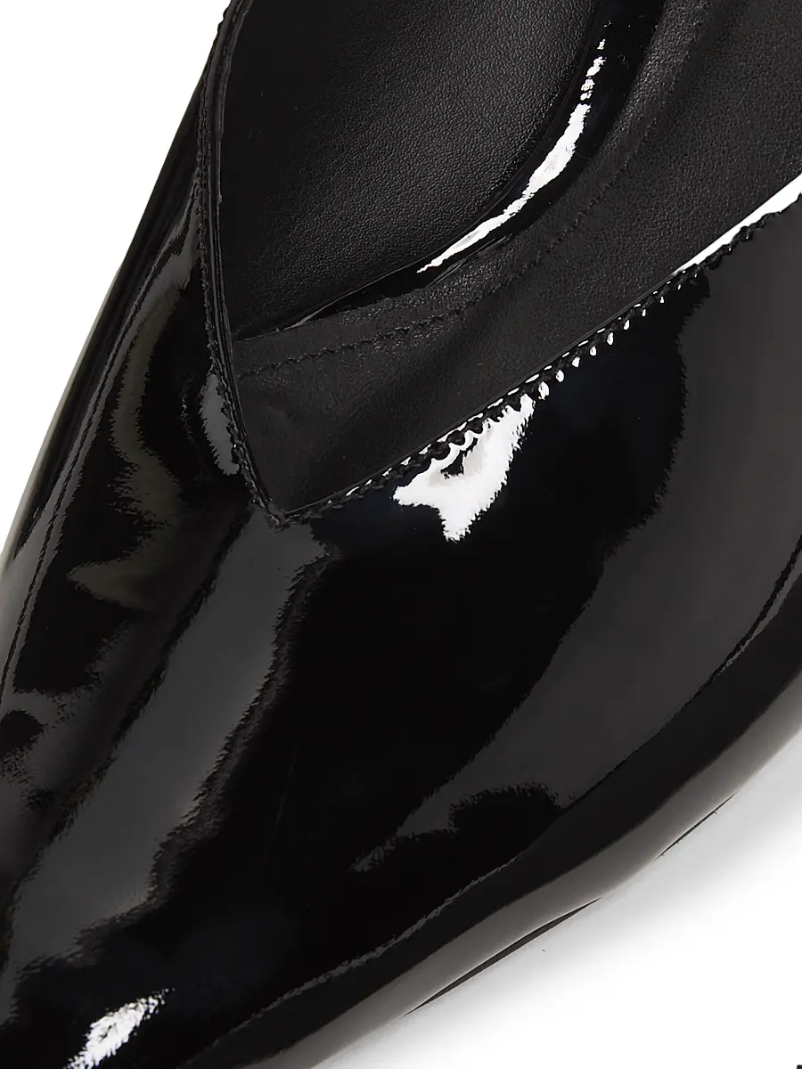 Schutz Women's Loren 60MM Patent Leather Mules | Thumbnail 5