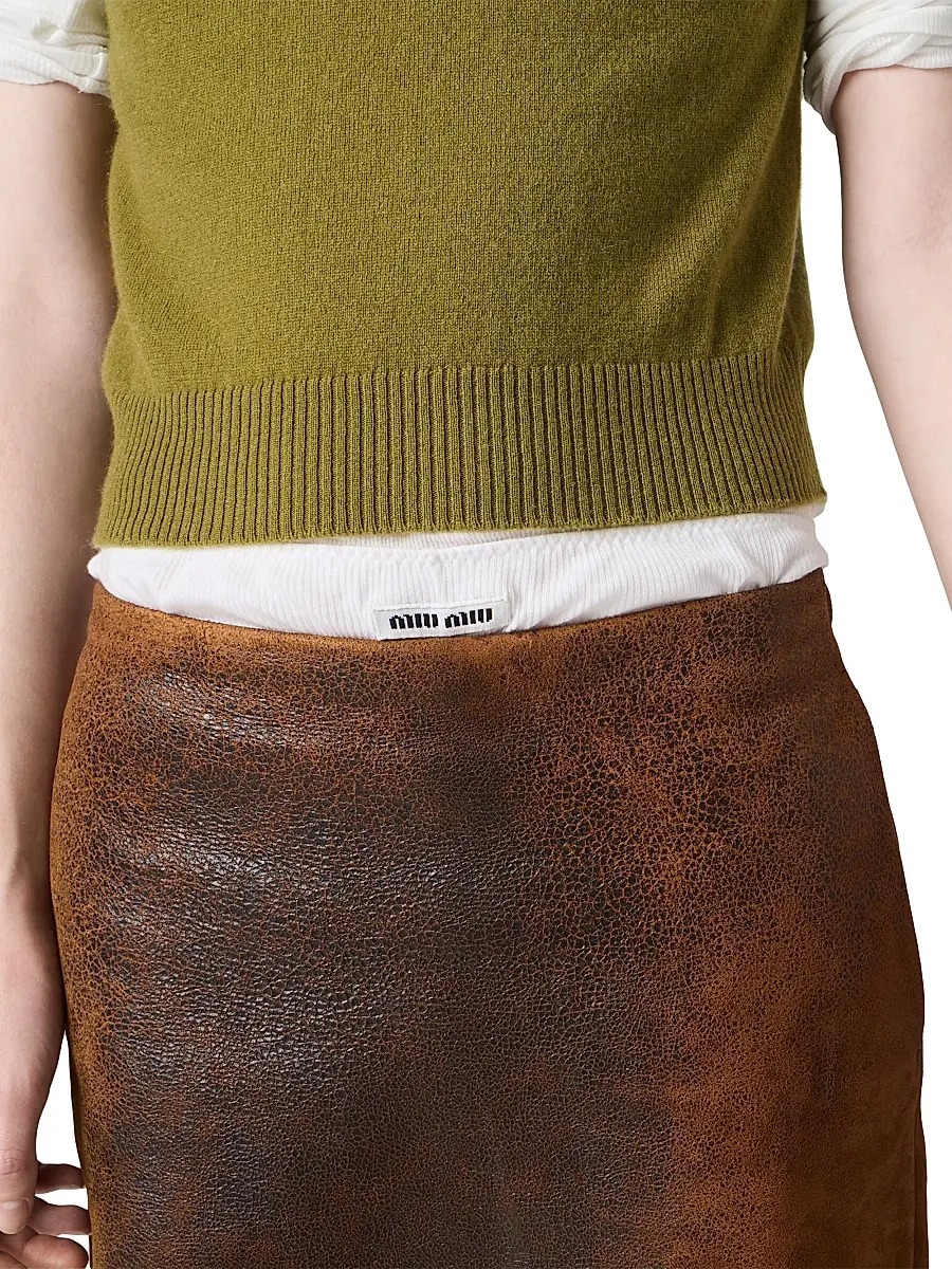 Miu Miu Women's Cashmere Sweater | Thumbnail 5 Miu Miu Women's Cashmere Sweater | Thumbnail 5