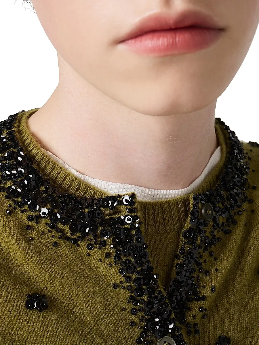Miu Miu Women's Cashmere Sweater | Thumbnail 6 Miu Miu Women's Cashmere Sweater | Thumbnail 6