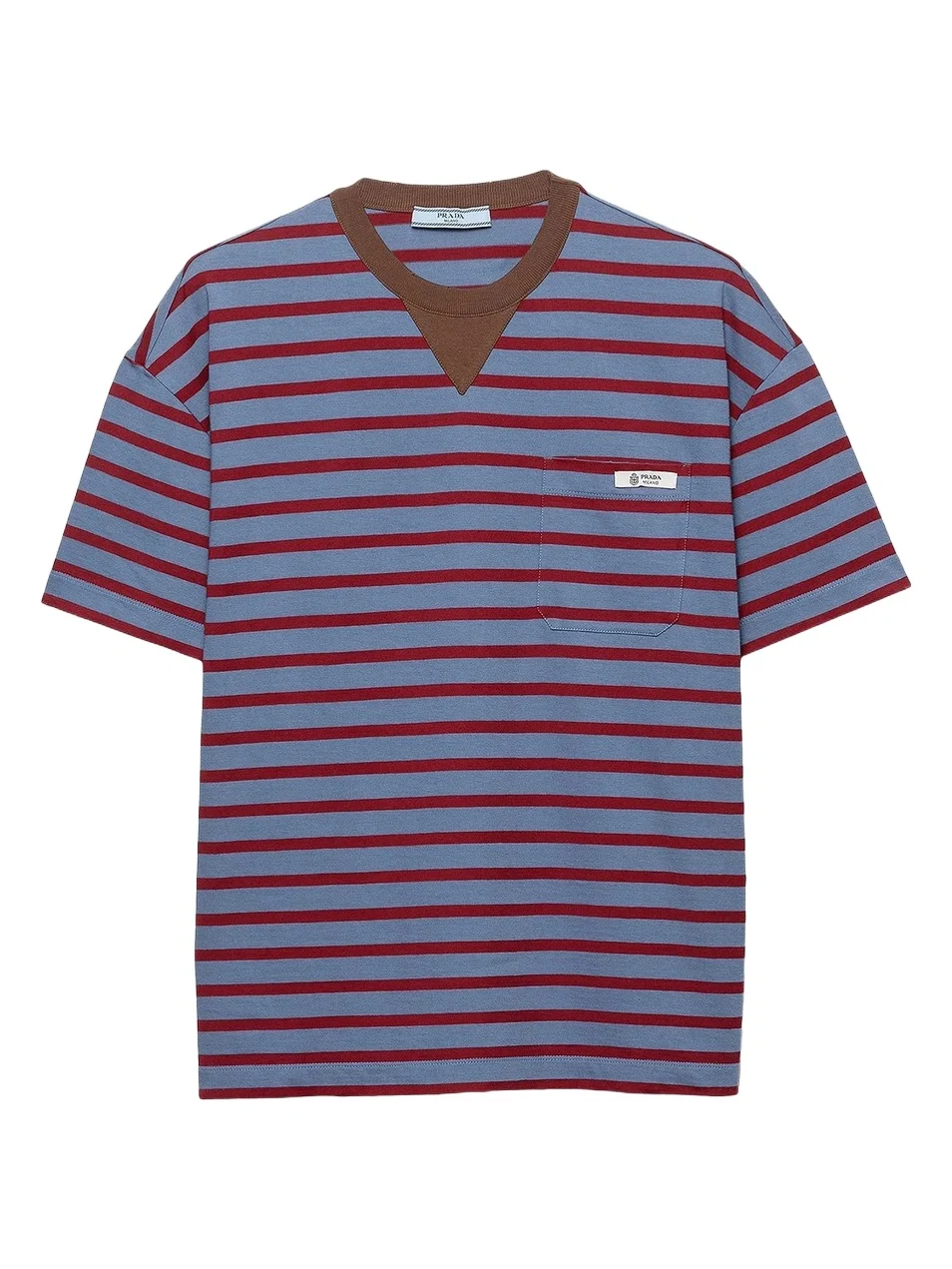 Women's Oversized Striped Jersey T-Shirt