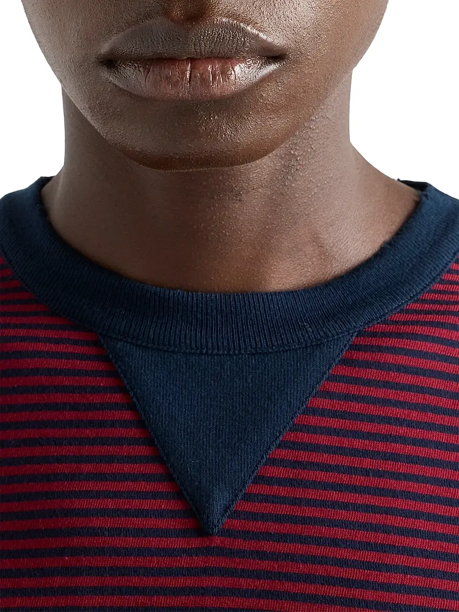 Prada Women's Oversized Striped Jersey T-Shirt | Thumbnail 6 Prada Women's Oversized Striped Jersey T-Shirt | Thumbnail 6