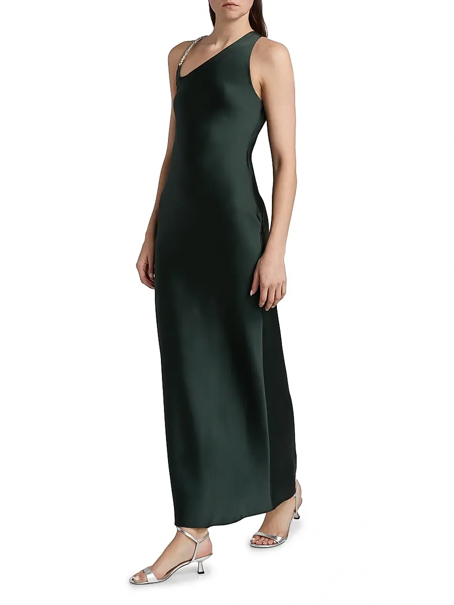 Significant Other Women's Abbey Satin Trapeze Maxi Dress | Thumbnail 4 Significant Other Women's Abbey Satin Trapeze Maxi Dress | Thumbnail 4