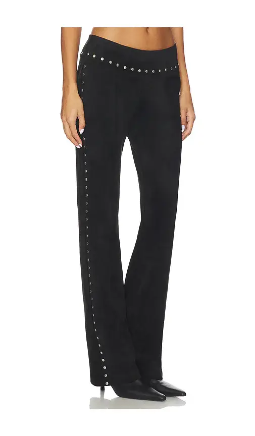 Amanda Uprichard Regency Suede Pants | Thumbnail 2 Amanda Uprichard Regency Suede Pants | Thumbnail 2