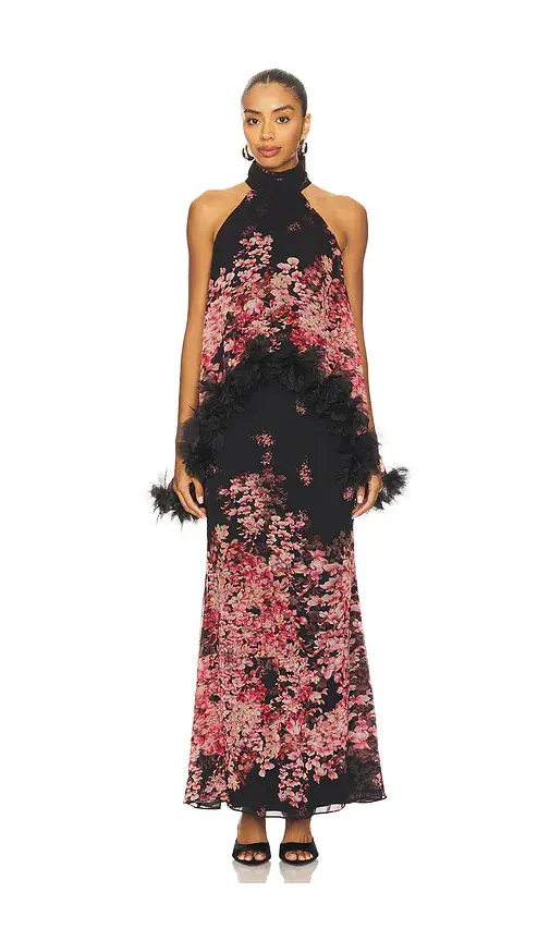 Tulsia Cape Maxi Dress
