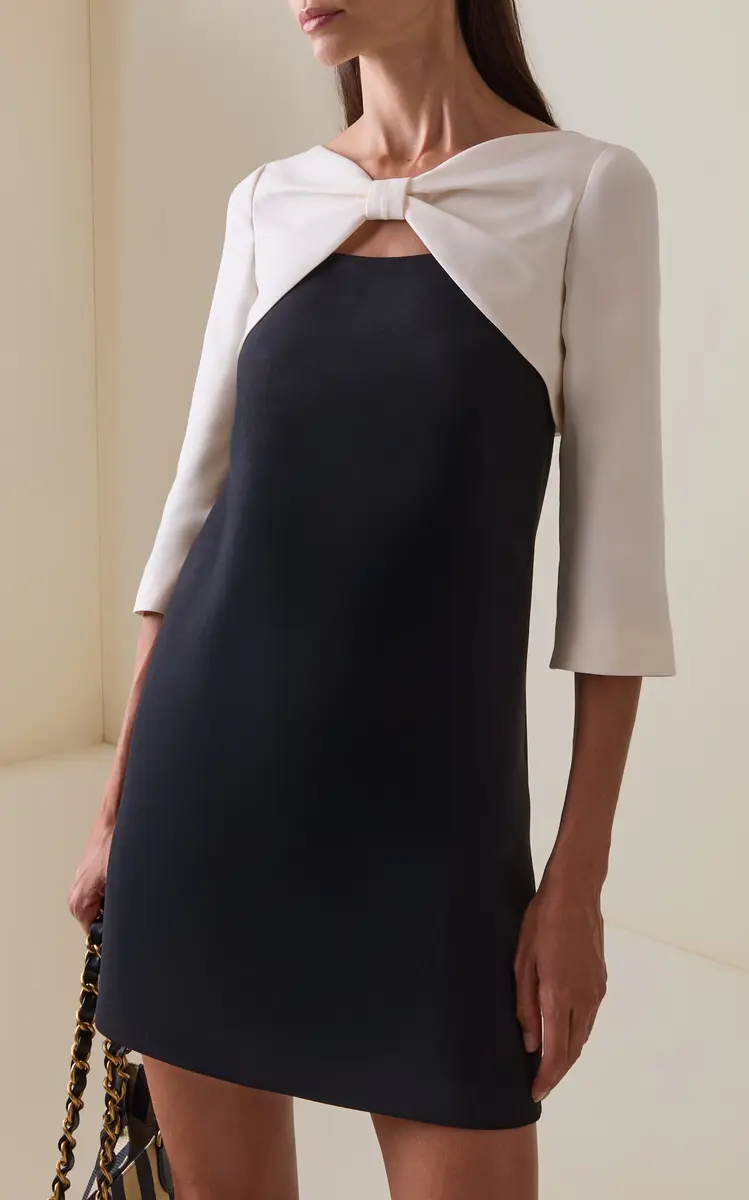 Valentino Garavani Couture Virgin-Wool Blend Mini Dress | Thumbnail 2 Valentino Garavani Couture Virgin-Wool Blend Mini Dress | Thumbnail 2