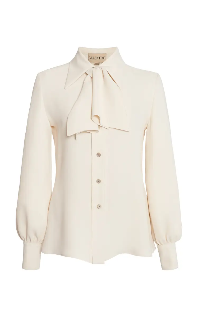 Couture Silk-Cady Blouse