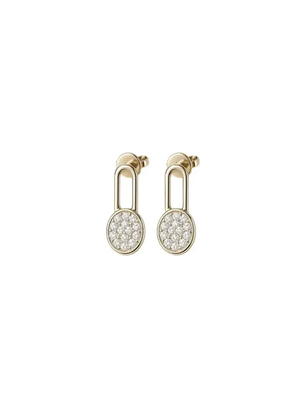 0.41ct Diamond 14K Gold Drop Earrings 0.41ct Diamond 14K Gold Drop Earrings