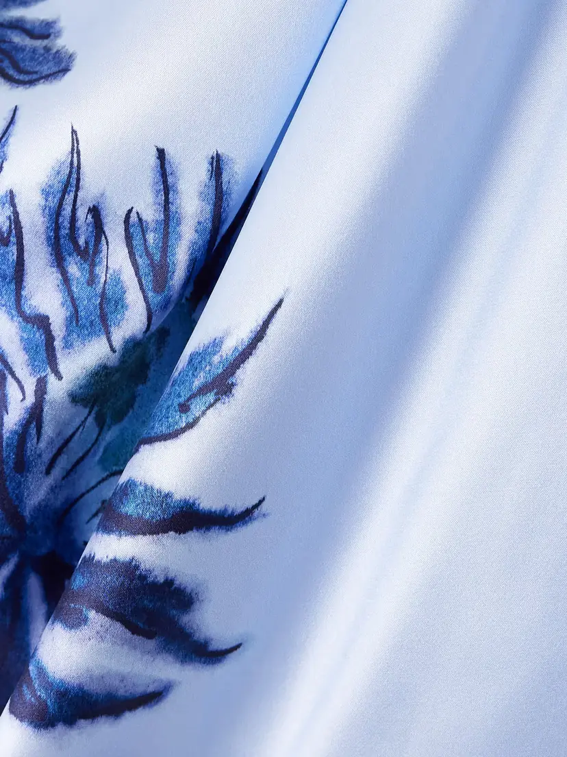 Altuzarra Sleary Draped Floral-print Silk-satin Top | Thumbnail 4