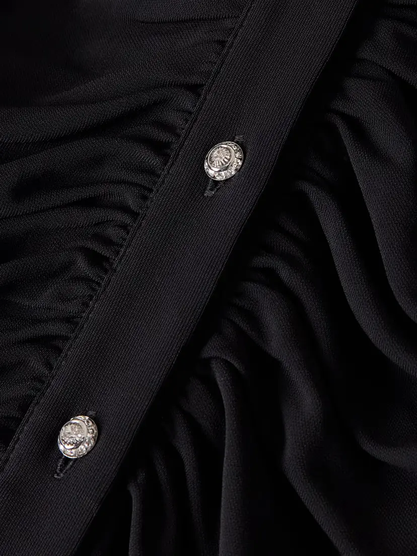 Altuzarra Claudia Crystal-embellished Ruched Jersey Midi Dress | Thumbnail 4 Altuzarra Claudia Crystal-embellished Ruched Jersey Midi Dress | Thumbnail 4