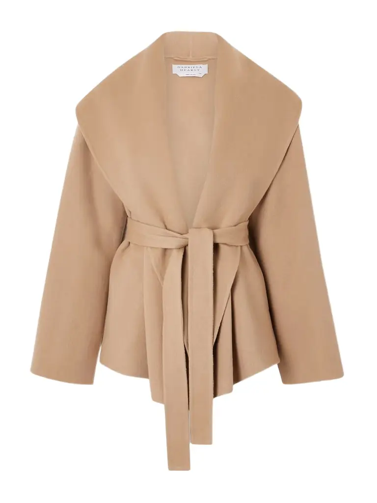 Gabriela Hearst Harris Belted Cashmere Jacket | Image 1 Gabriela Hearst Harris Belted Cashmere Jacket | Image 1