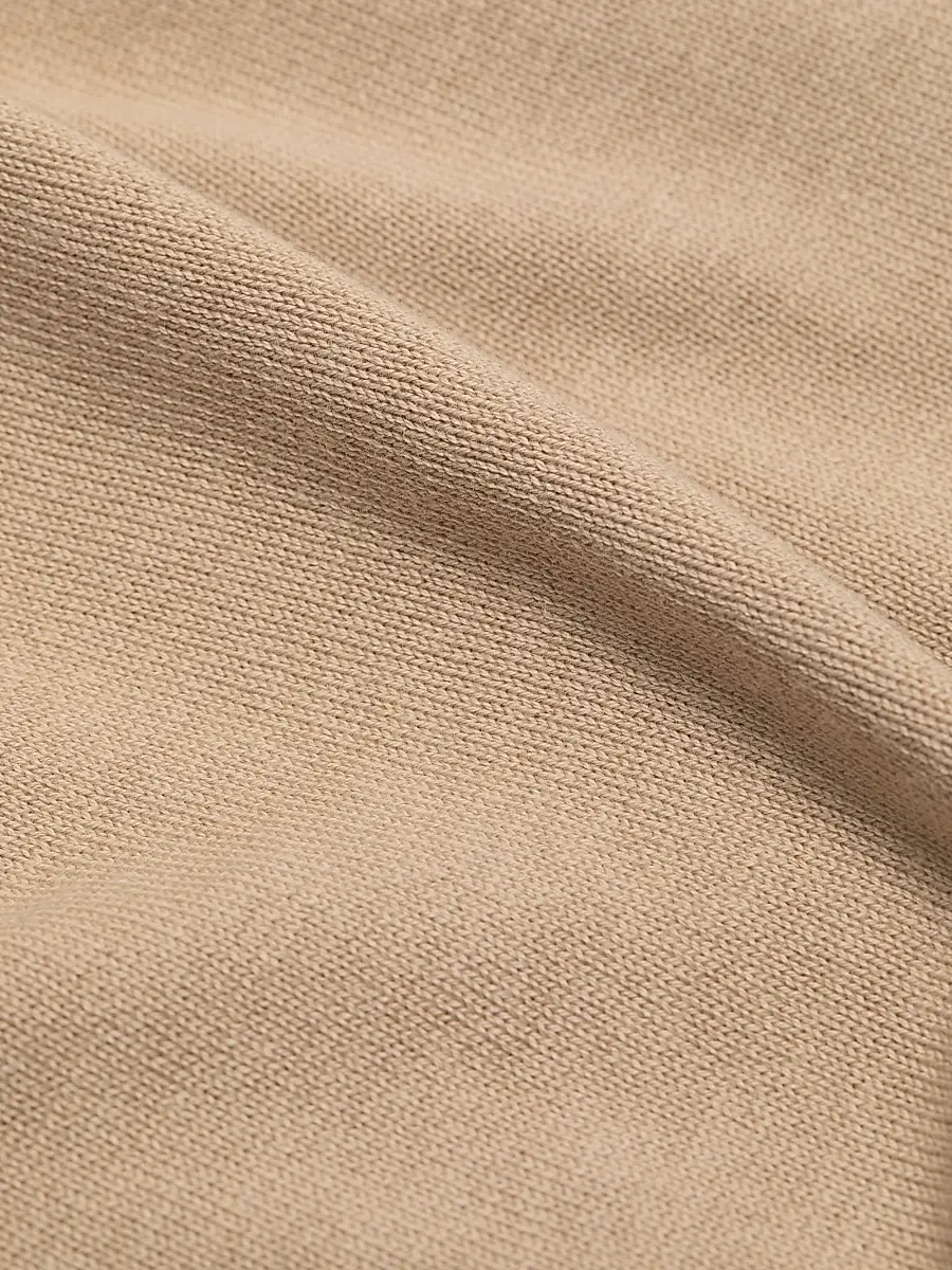SIMKHAI Women's Cotton-Cashmere Turtleneck Midi-Dress - Light Camel | Thumbnail 7 SIMKHAI Women's Cotton-Cashmere Turtleneck Midi-Dress - Light Camel | Thumbnail 7