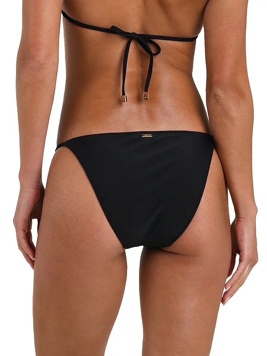 L'Agence Women's Solids Violet String Bikini Bottom | Thumbnail 3 L'Agence Women's Solids Violet String Bikini Bottom | Thumbnail 3