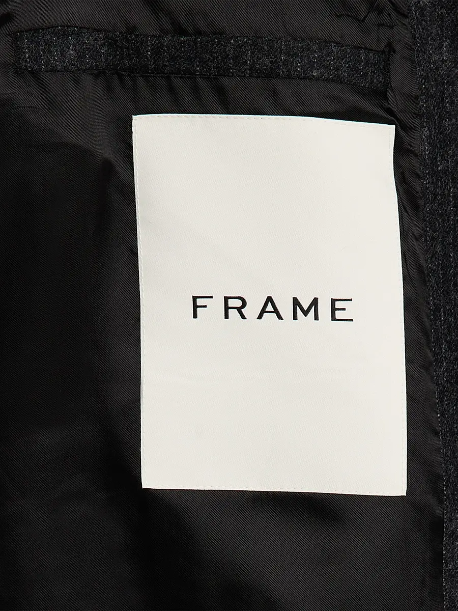 Frame Men's Pinstripe Wool-Blend Double-Breasted Blazer | Thumbnail 6 Frame Men's Pinstripe Wool-Blend Double-Breasted Blazer | Thumbnail 6