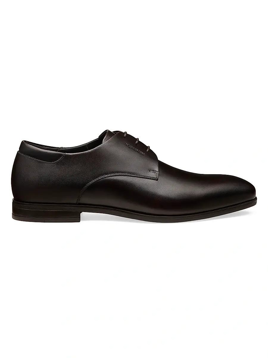 Stuart Weitzman Men's Callum Leather Oxford Loafers - Espresso | Image 1 Stuart Weitzman Men's Callum Leather Oxford Loafers - Espresso | Image 1