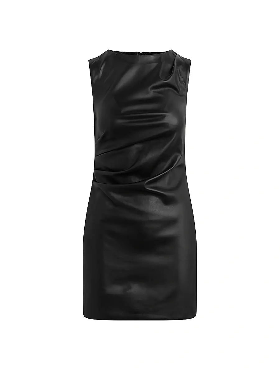 Joe's Jeans Women's The Meg Faux Leather Minidress