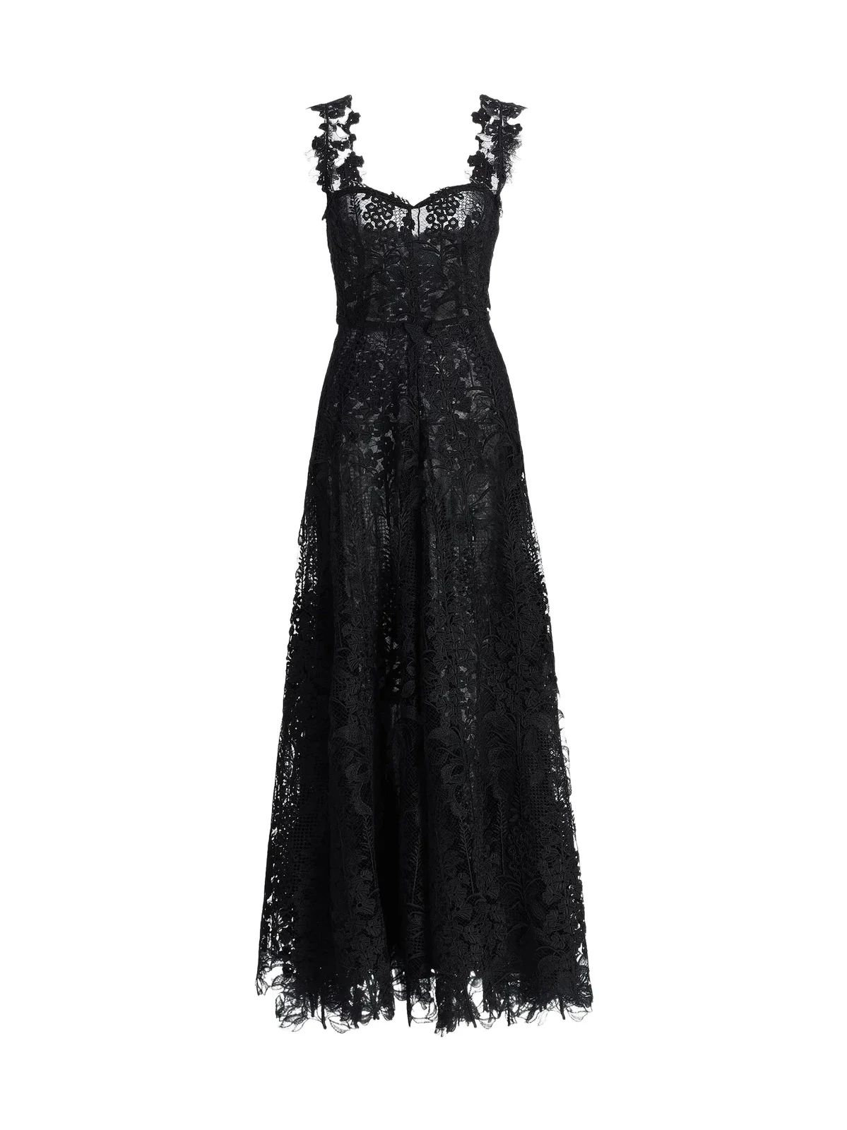 Women's Foxgloves Guipure Lace Gown Women's Foxgloves Guipure Lace Gown