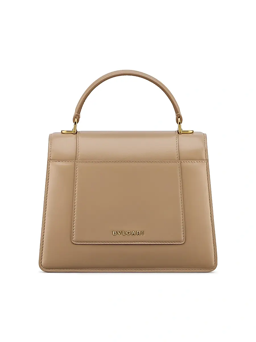 BVLGARI Women's Serpenti Forever Leather Top Handle Bag | Thumbnail 3 BVLGARI Women's Serpenti Forever Leather Top Handle Bag | Thumbnail 3
