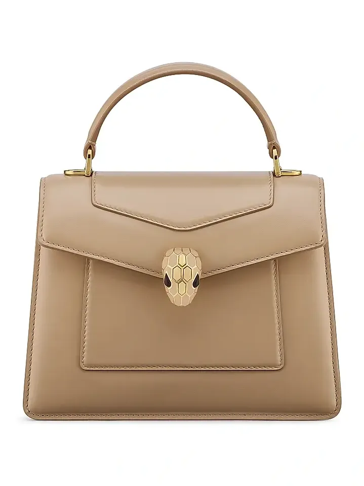 Women's Serpenti Forever Leather Top Handle Bag