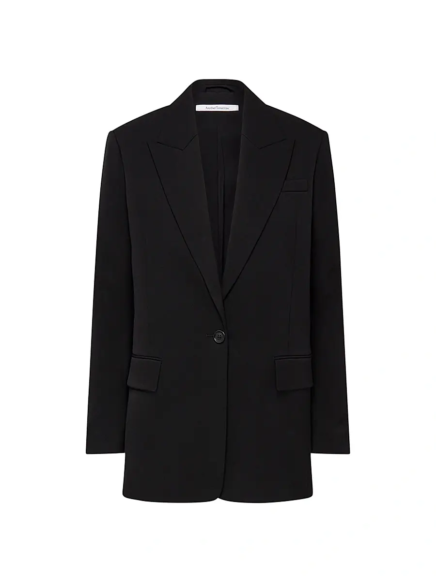 Women's Wool Oversized Tailored Jacket