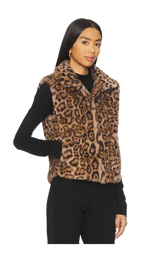 Adrienne Landau Printed Rabbit Vest | Thumbnail 2 Adrienne Landau Printed Rabbit Vest | Thumbnail 2