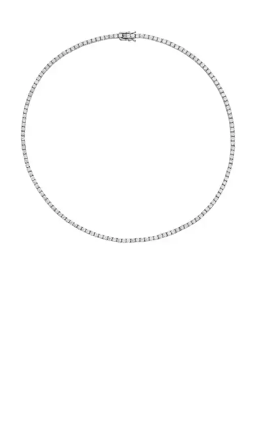 Heaven Mayhem Lab Grown Tennis Necklace
