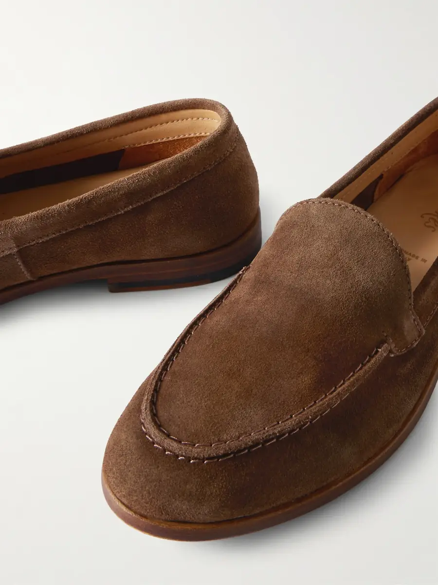 Drake's HIM Henri Suede Loafers - Men | Thumbnail 5 Drake's HIM Henri Suede Loafers - Men | Thumbnail 5
