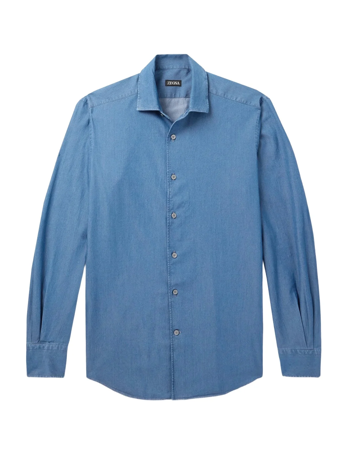 Cotton-Chambray Shirt - Men Cotton-Chambray Shirt - Men