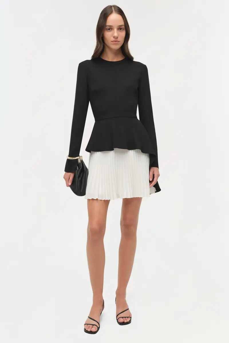 Simkhai Amberly Pleated Mini Dress | Thumbnail 2