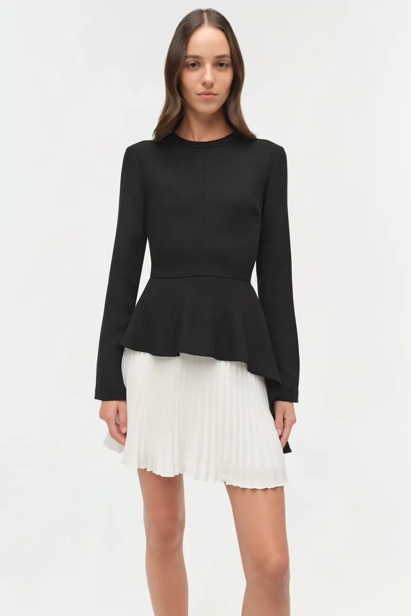 Simkhai Amberly Pleated Mini Dress | Thumbnail 3