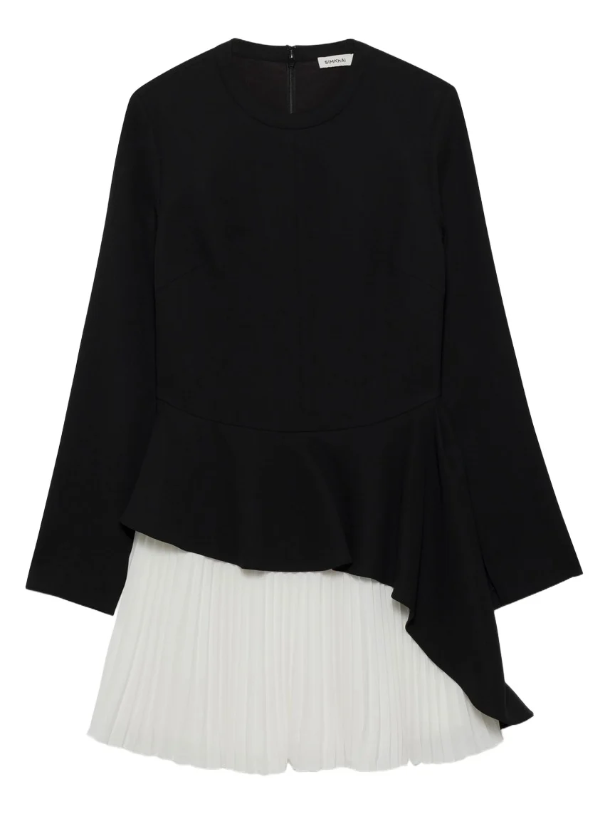 Amberly Pleated Mini Dress Amberly Pleated Mini Dress