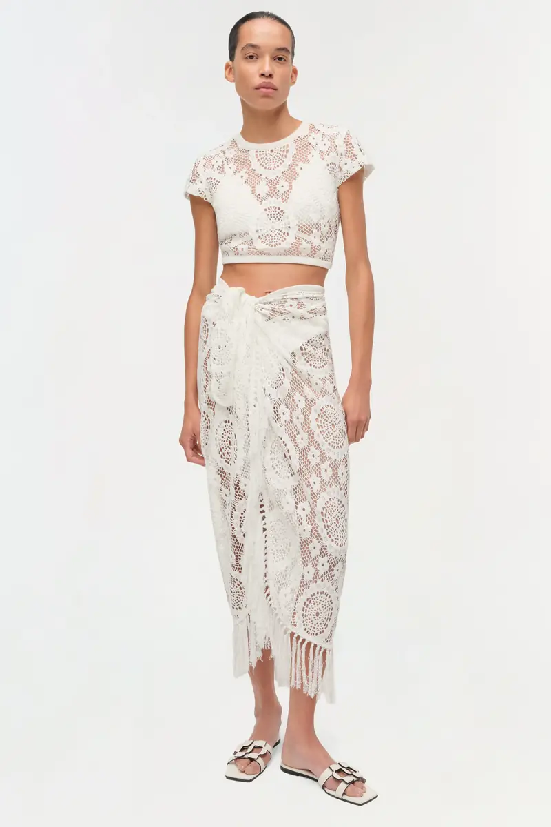 Simkhai Lidie Lace Top | Thumbnail 2 Simkhai Lidie Lace Top | Thumbnail 2
